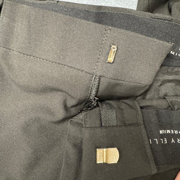 Perry Ellis Premium Pants Mens 33 UNHEMMED Black Tech + Suit Slim Fit NEW - Picture 10 of 11